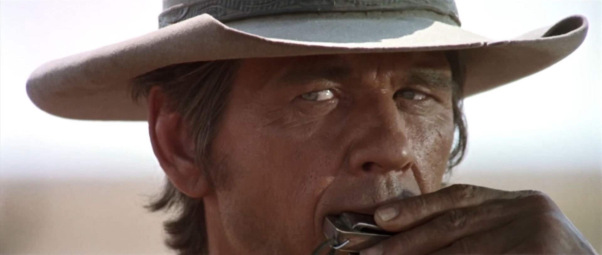 Il primissimo piano: Frame del film C'era una volta il West