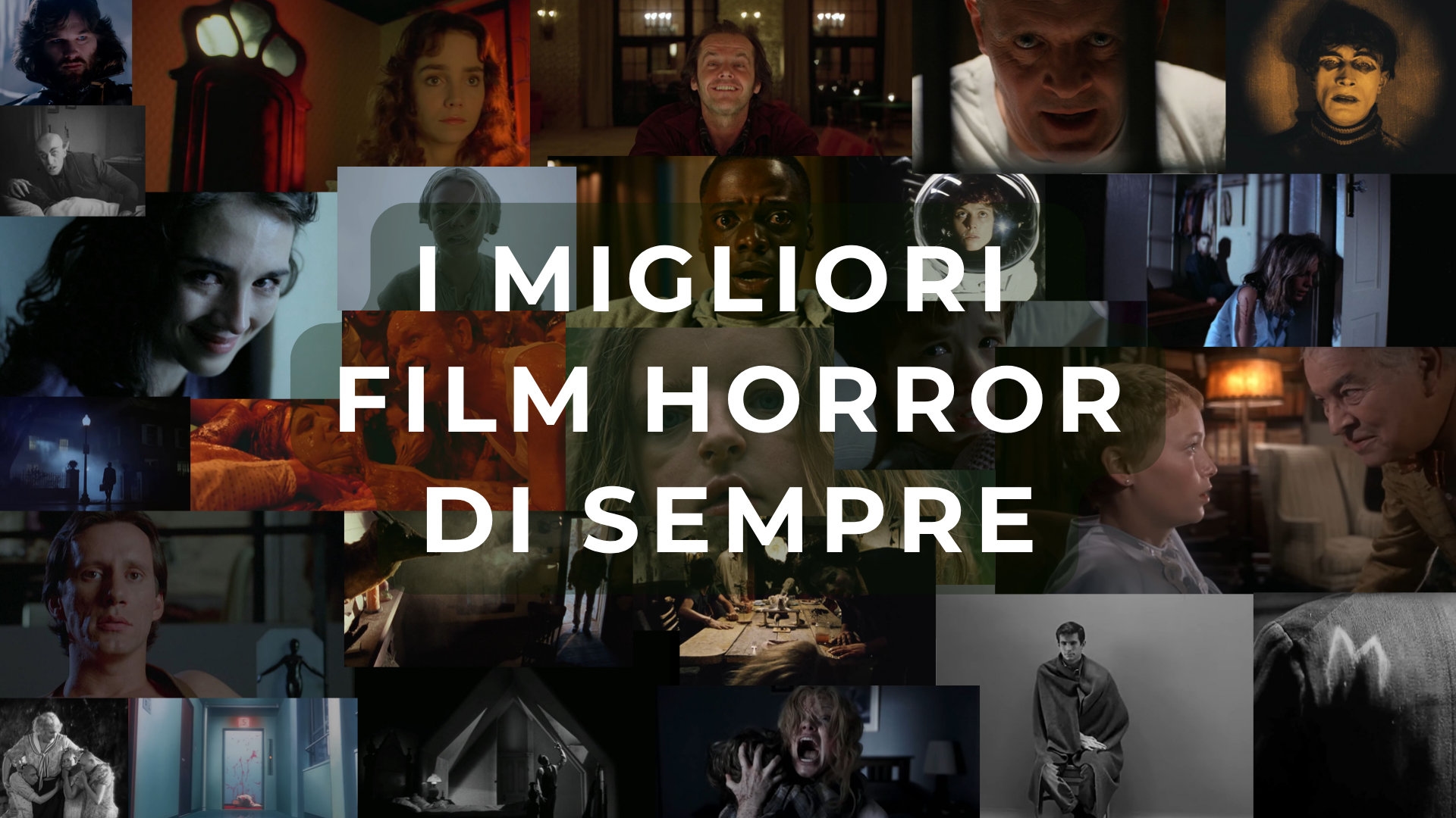 I migliori 25 film horror di sempre - Immagine cover