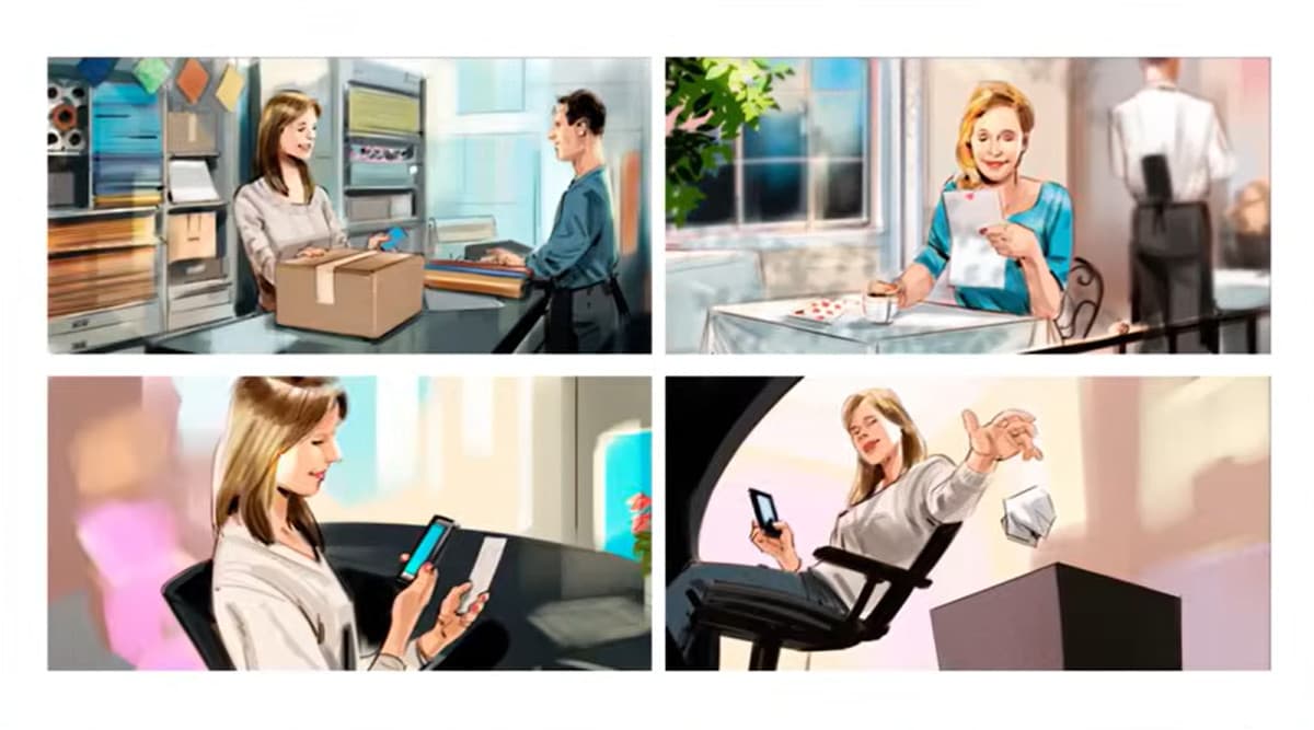 Esempio di Storyboard