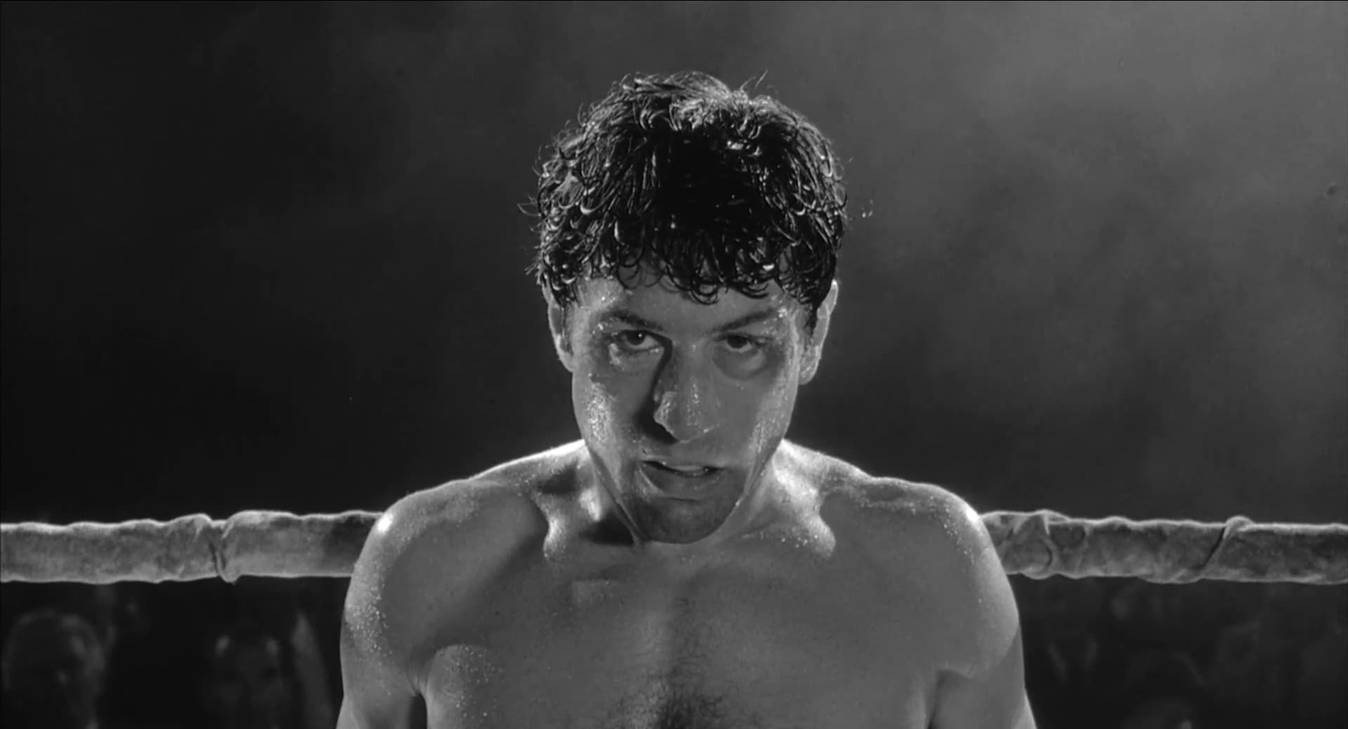 Il primo piano: Frame del film Toro Scatenato
