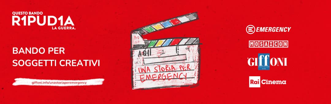 Concorso Una storia per Emergency 2025 - Cover