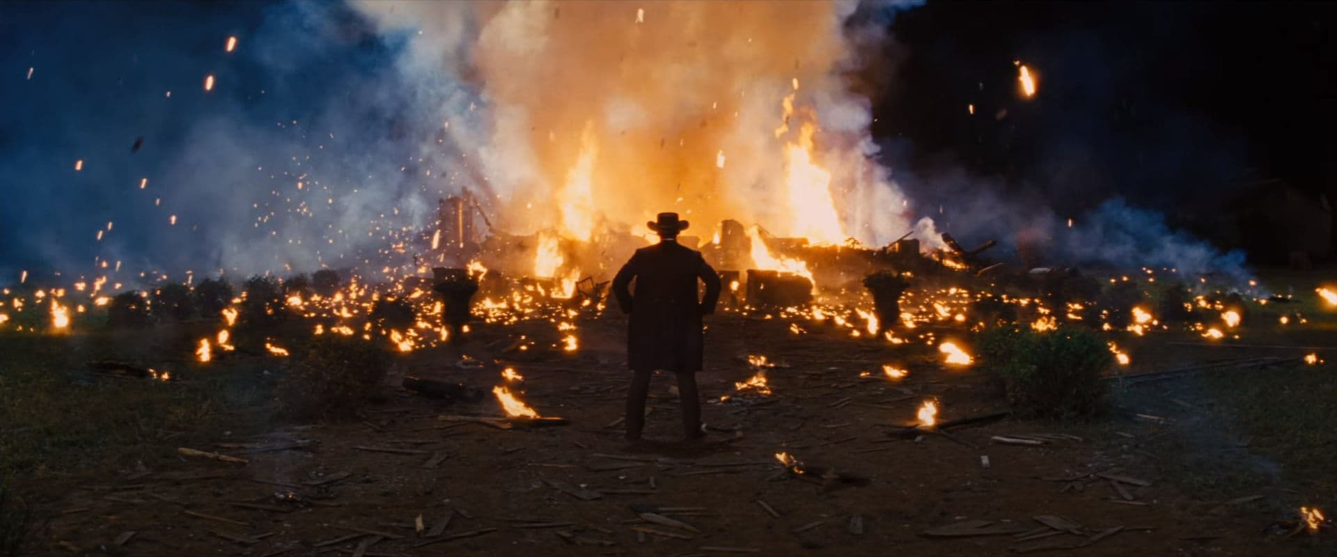 Tipi di inquadrature: Campo lungo del film Django Unchained