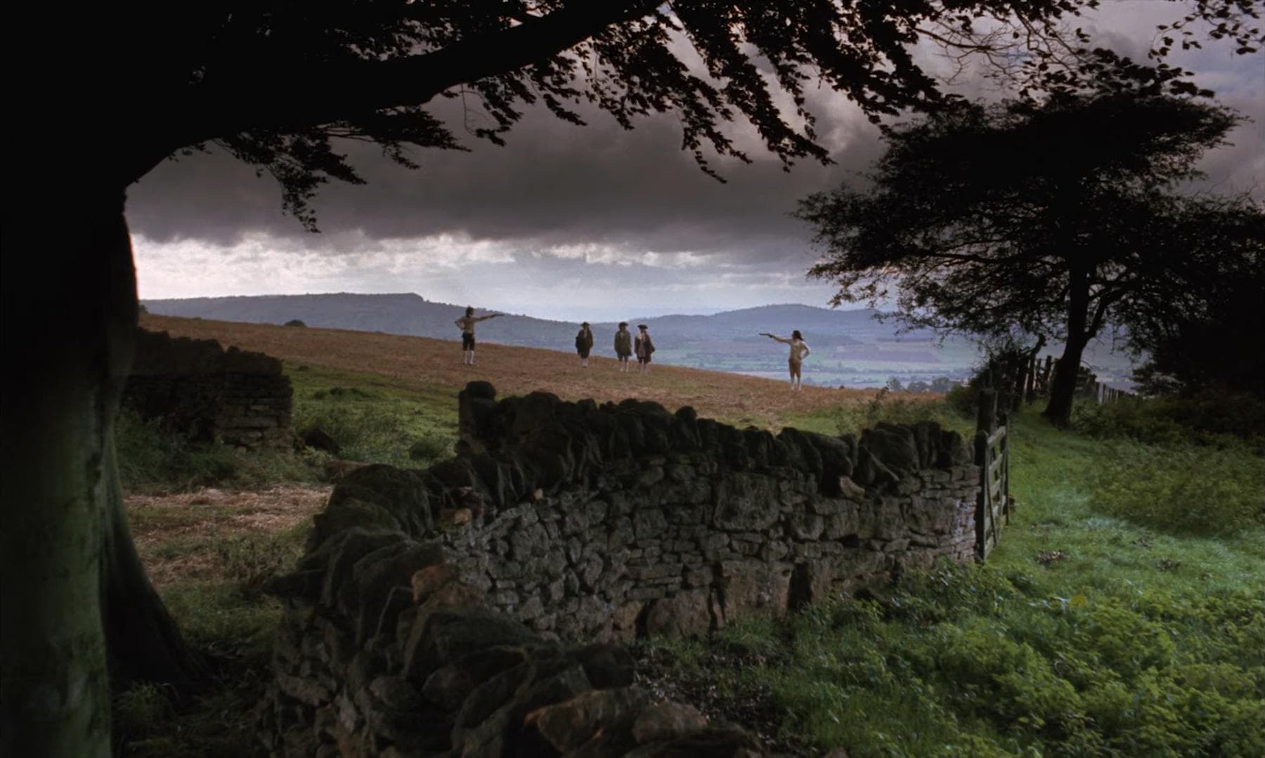 Esempio di campo lunghissimo: Frame del film Barry Lyndon