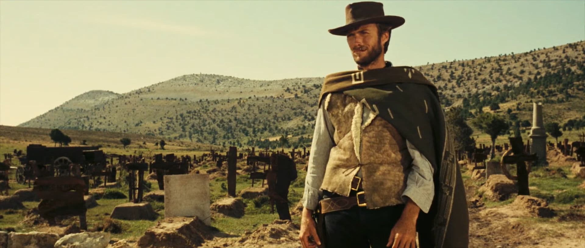 Tipi di inquadrature: Piano americano del film Il buono il brutto e il cattivo