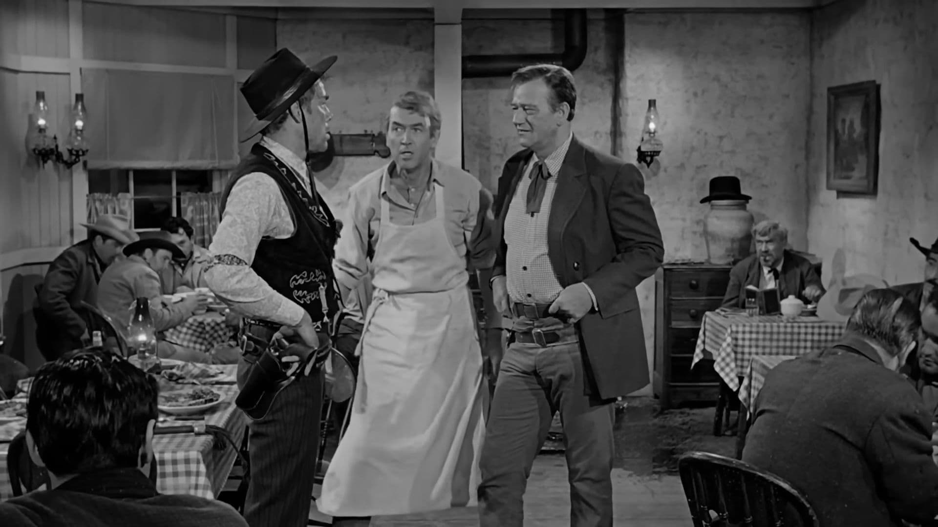 Il piano americano: Frame del film L'uomo che uccise Liberty Valance